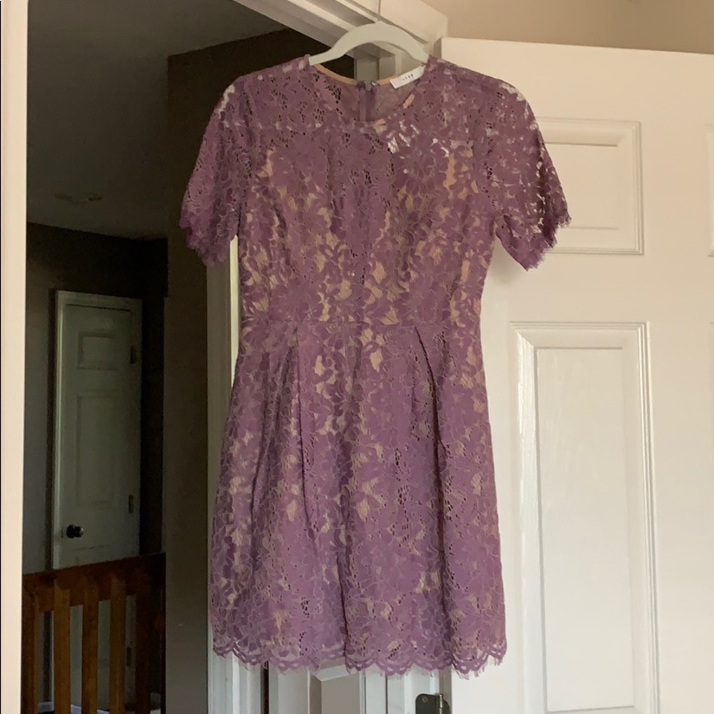 lace flower dress